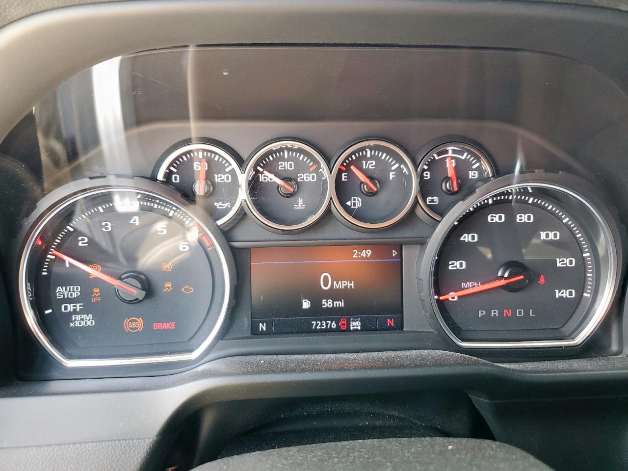 2021 Chevrolet Silverado K1500 Lt Trail Boss VIN: 1GCPYFED0MZ222075 Lot: 80901475