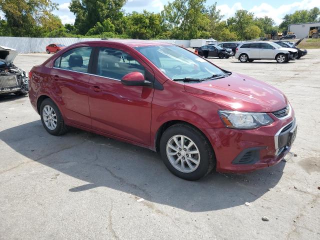  CHEVROLET SONIC 2017 Бордовый
