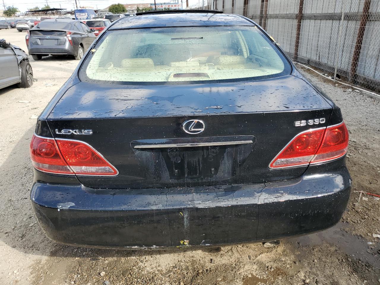 2005 Lexus Es 330 VIN: JTHBA30G155120371 Lot: 81906465
