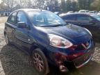 2014 NISSAN MICRA ACENTA  for sale at Copart WOLVERHAMPTON