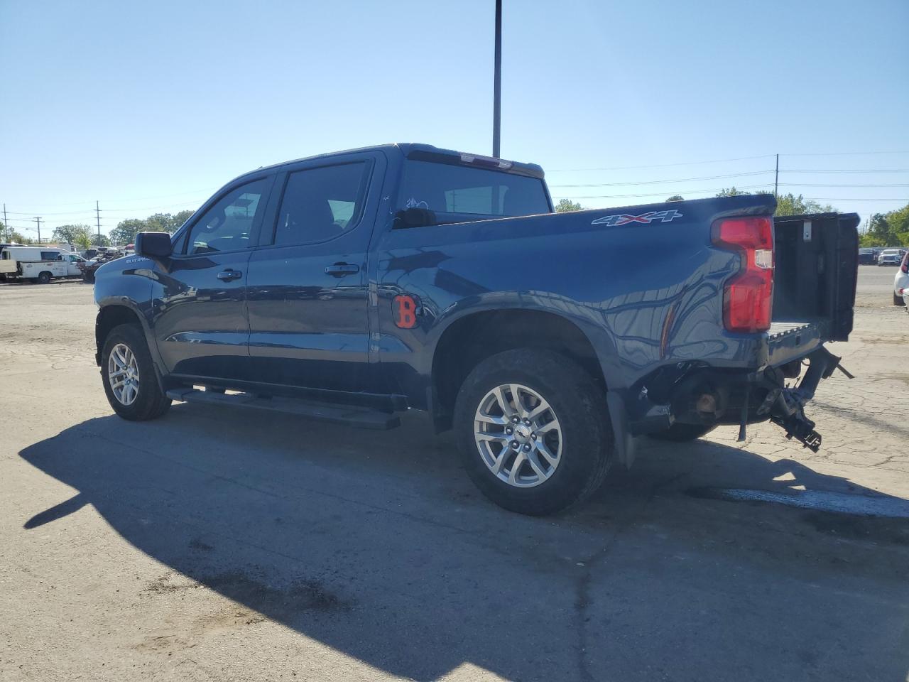 2021 Chevrolet Silverado K1500 Rst VIN: 1GCUYEED7MZ363528 Lot: 81943435