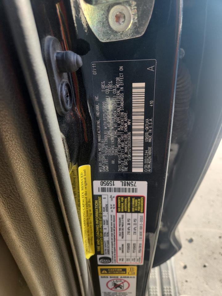 2011 Toyota Sequoia Limited VIN: 5TDKY5G13BS036696 Lot: 81580995