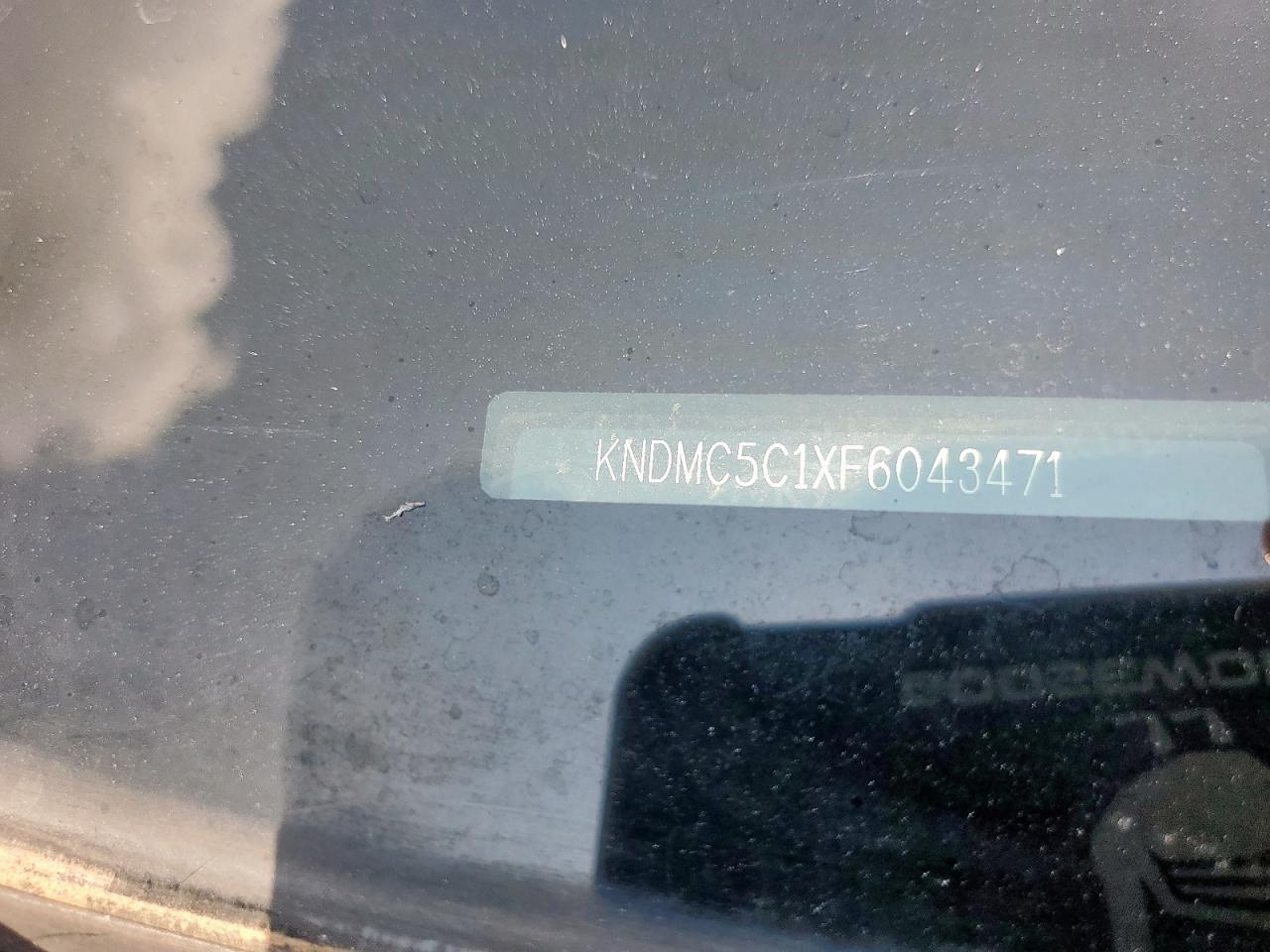 2015 Kia Sedona Ex VIN: KNDMC5C1XF6043471 Lot: 81240895