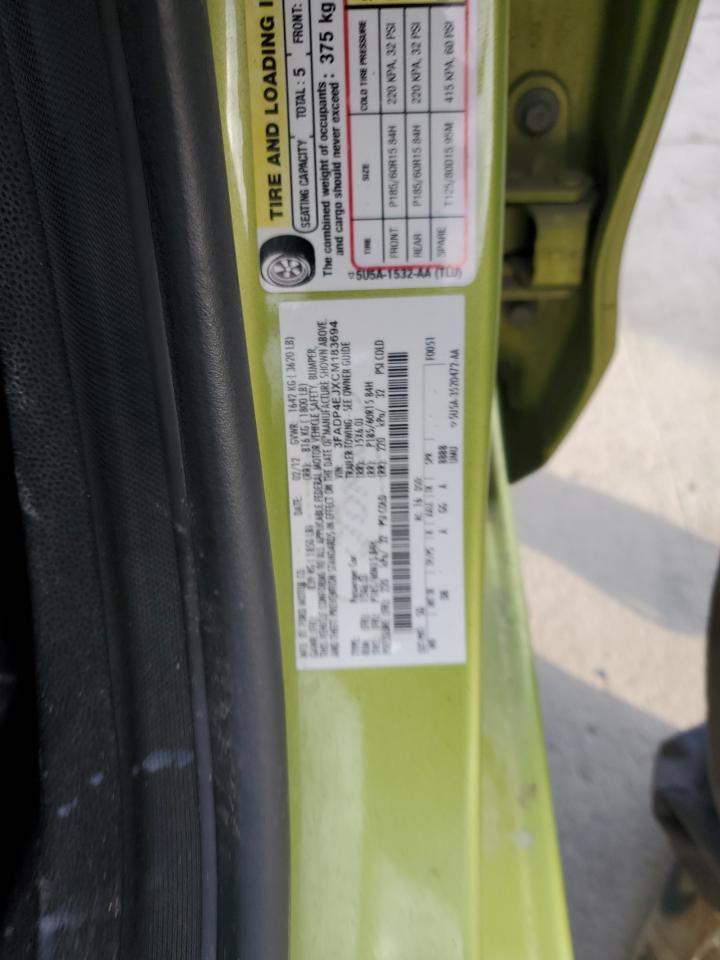 2012 Ford Fiesta Se VIN: 3FADP4EJXCM183694 Lot: 82166405