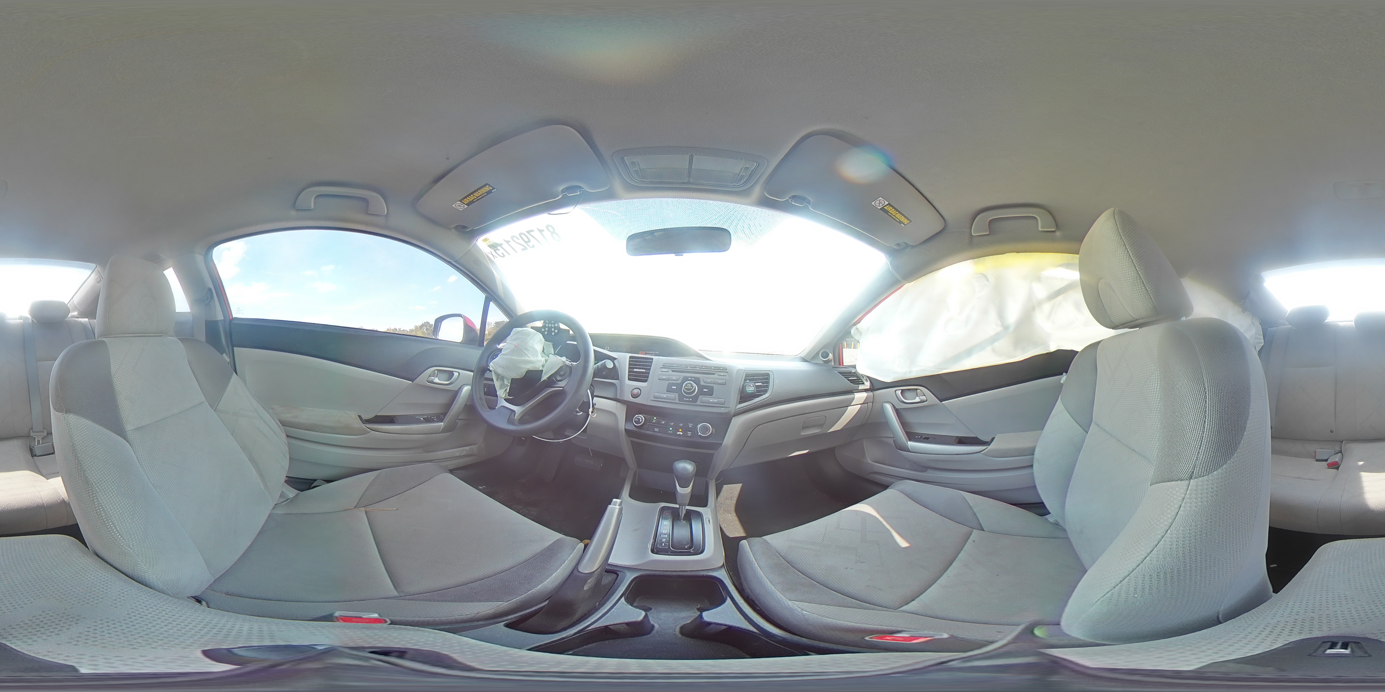 2012 Honda Civic Lx VIN: 2HGFG3B52CH566968 Lot: 81792115