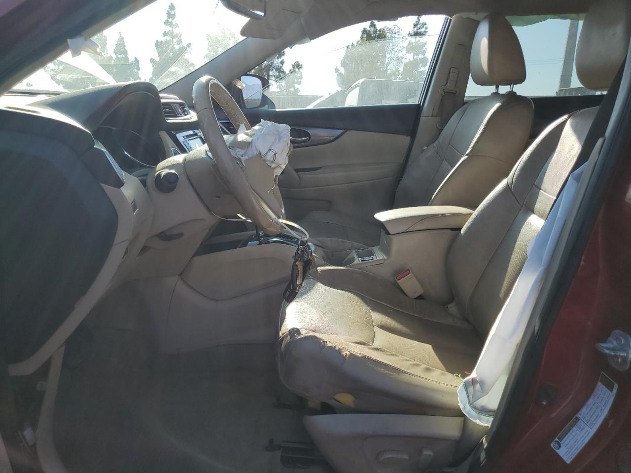 2015 Nissan Rogue S VIN: 5N1AT2MTXFC770737 Lot: 71925165