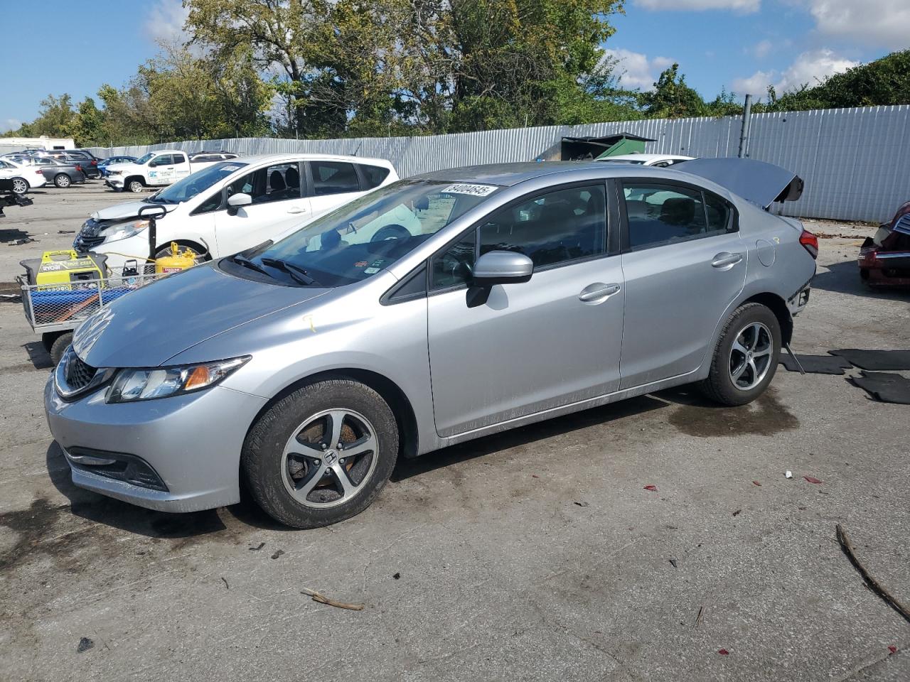 2015 Honda Civic Se for Sale in Bridgeton, MO - Rear End