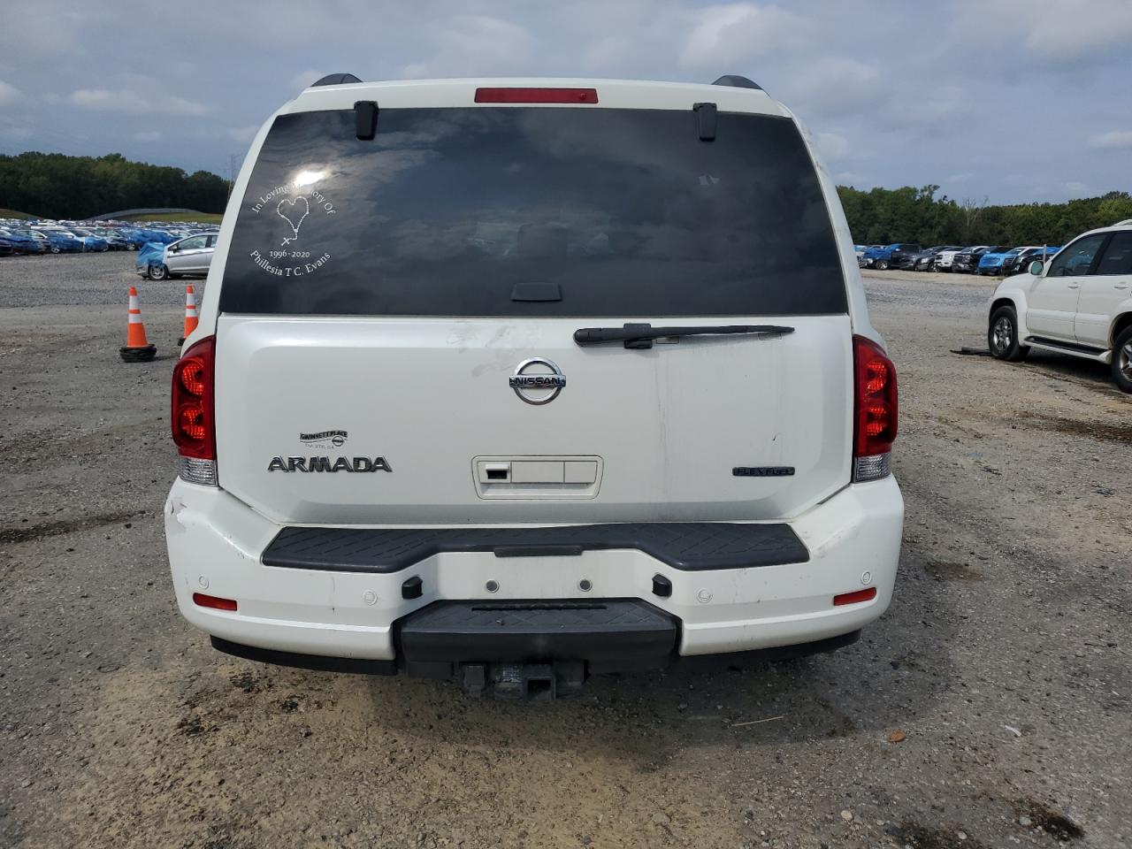 2014 Nissan Armada Sv VIN: 5N1BA0ND1EN613607 Lot: 83863535