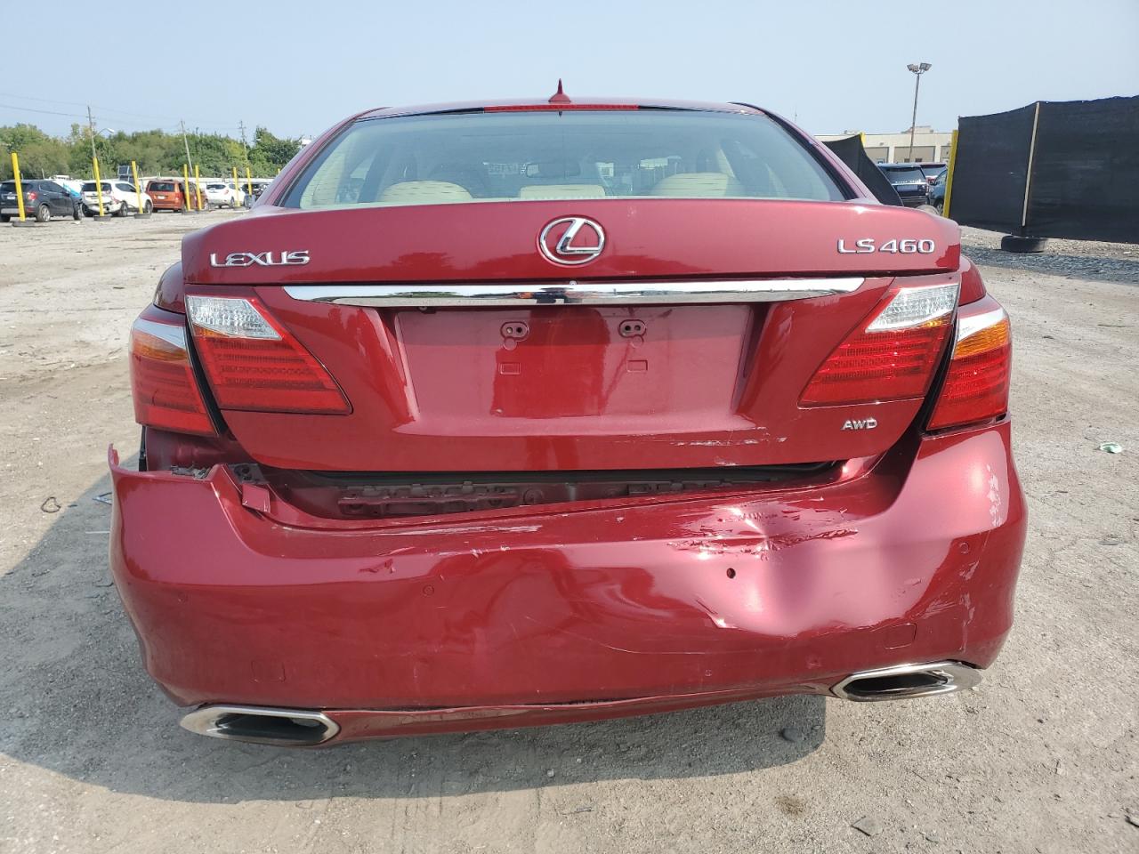 2010 Lexus Ls 460 VIN: JTHCL5EF7A5008534 Lot: 71526295