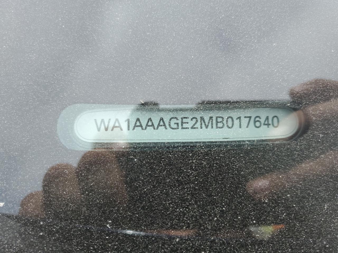 2021 Audi E-Tron Premium VIN: WA1AAAGE2MB017640 Lot: 81345265