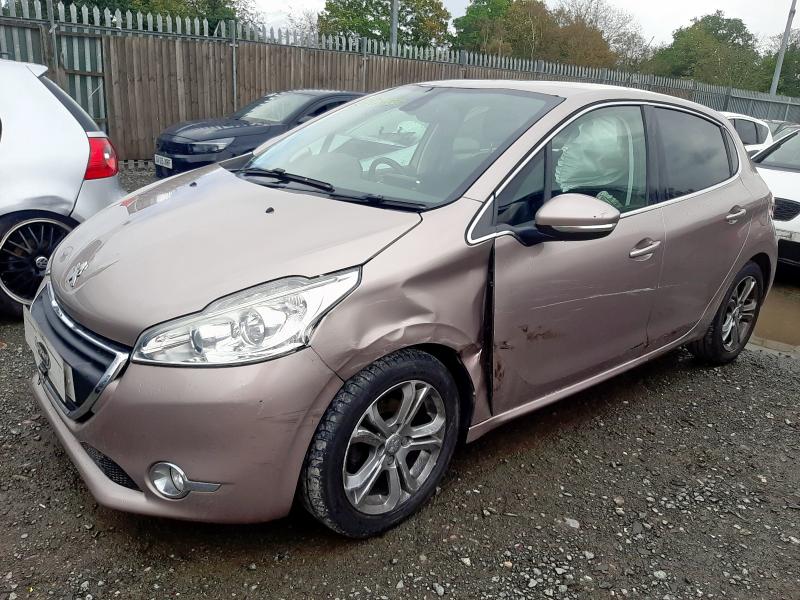2014 PEUGEOT 208 ALLURE E-HDI  for sale at Copart WOLVERHAMPTON