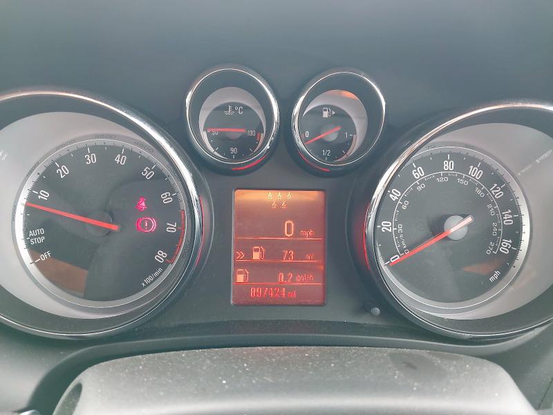 2014 VAUXHALL ZAFIRA TOURER EXCLUSIV T 