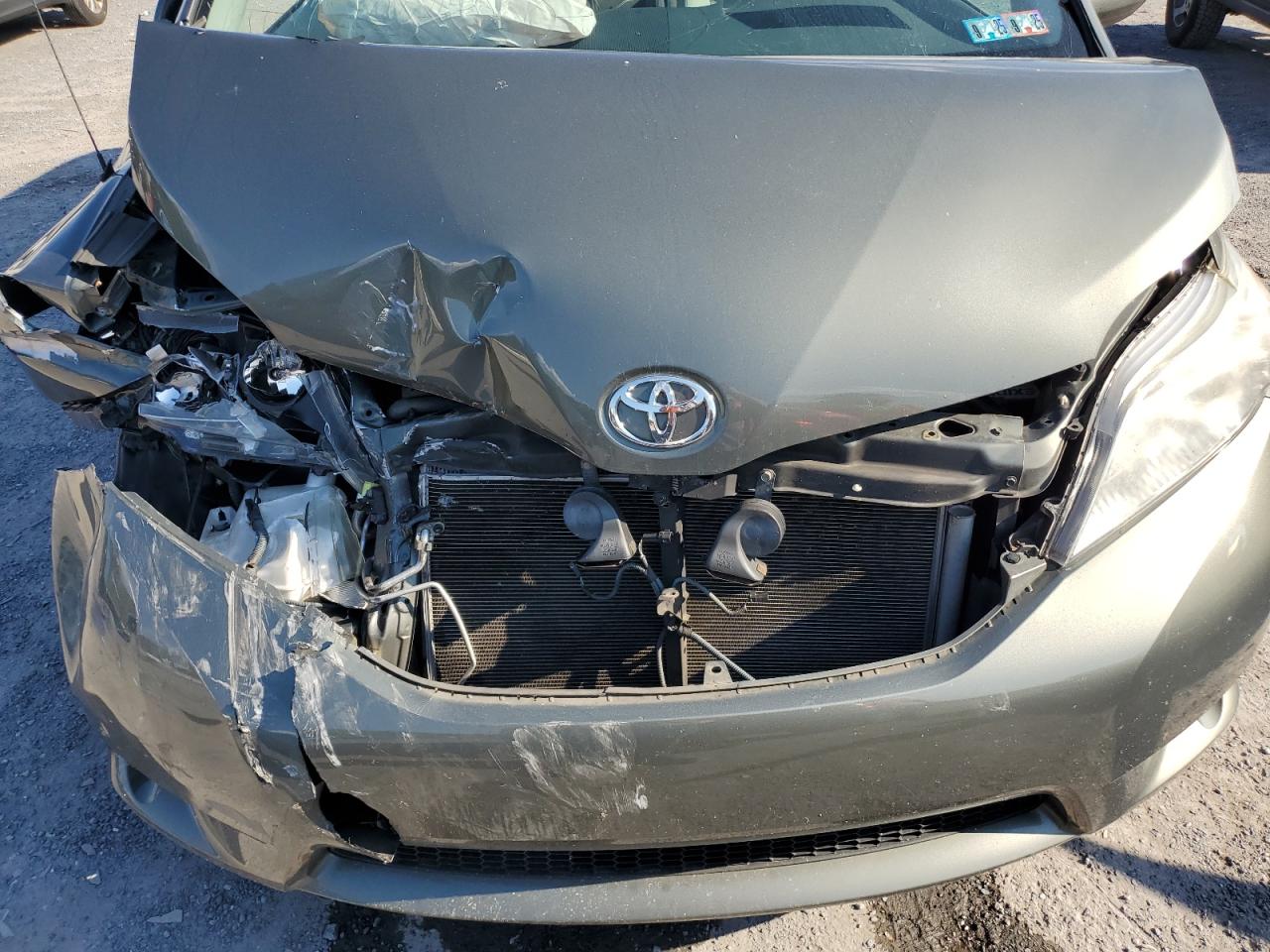 2013 Toyota Sienna Le VIN: 5TDJK3DCXDS058916 Lot: 71104085