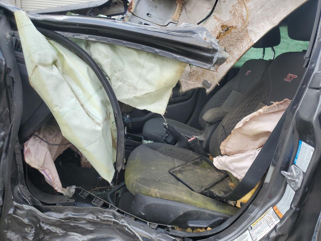 2017 Ford Fiesta St VIN: 3FADP4GX6HM136963 Lot: 81676765