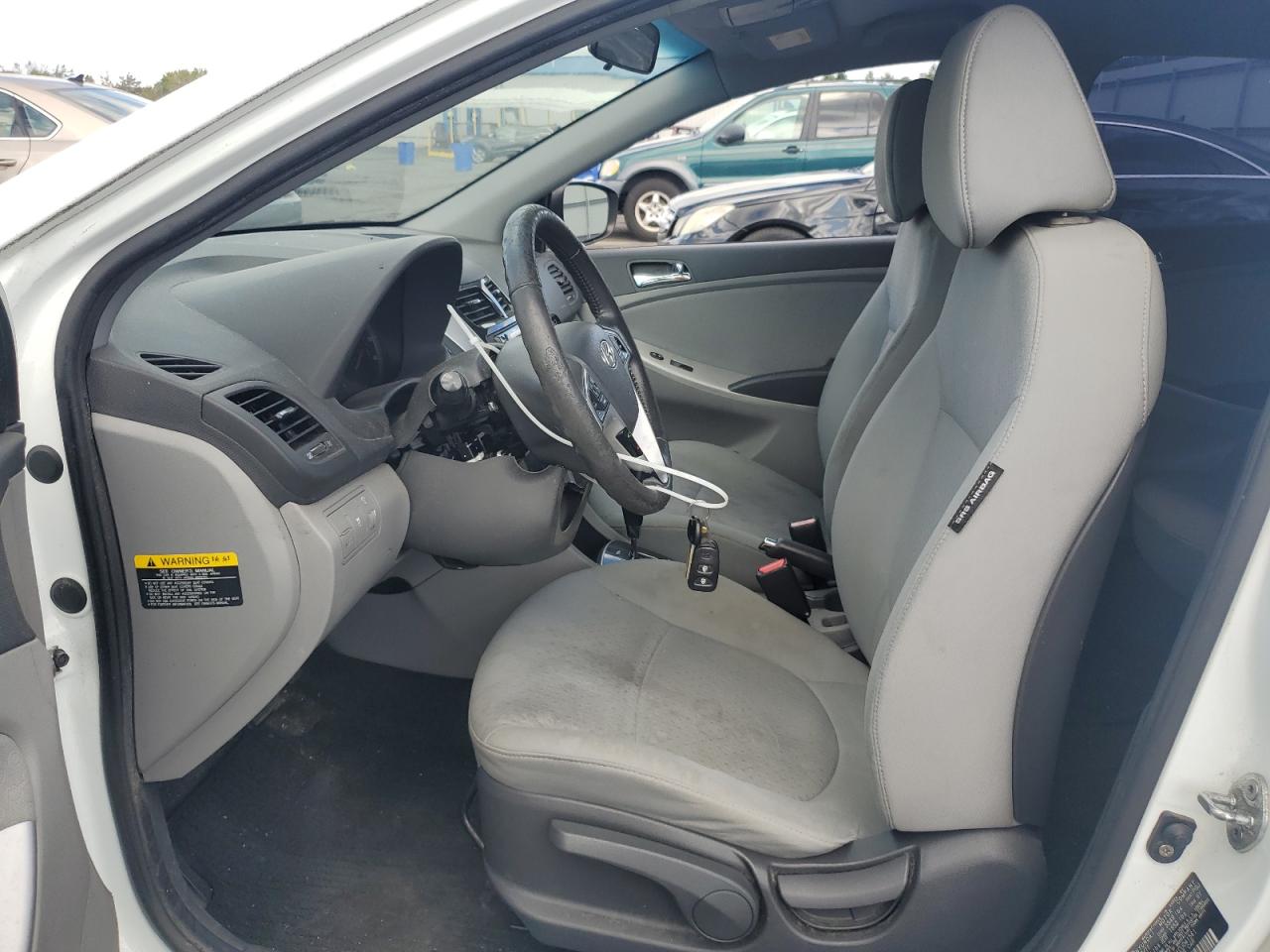 2012 Hyundai Accent Gls VIN: KMHCU5AEXCU041561 Lot: 84057175