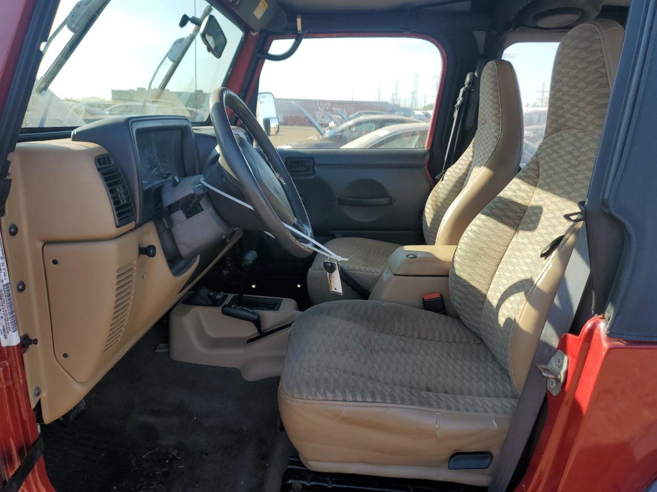 1999 Jeep Wrangler / Tj Sport VIN: 1J4FY19S8XP480961 Lot: 80781285