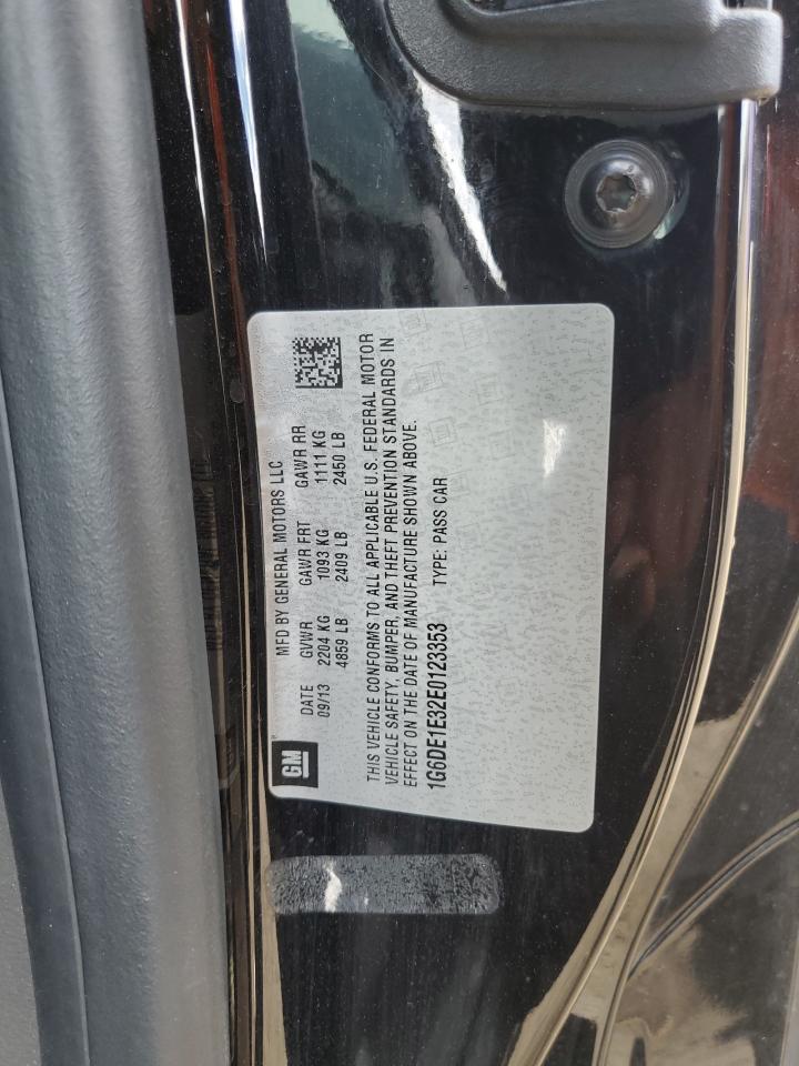 2014 Cadillac Cts VIN: 1G6DE1E32E0123353 Lot: 84700125