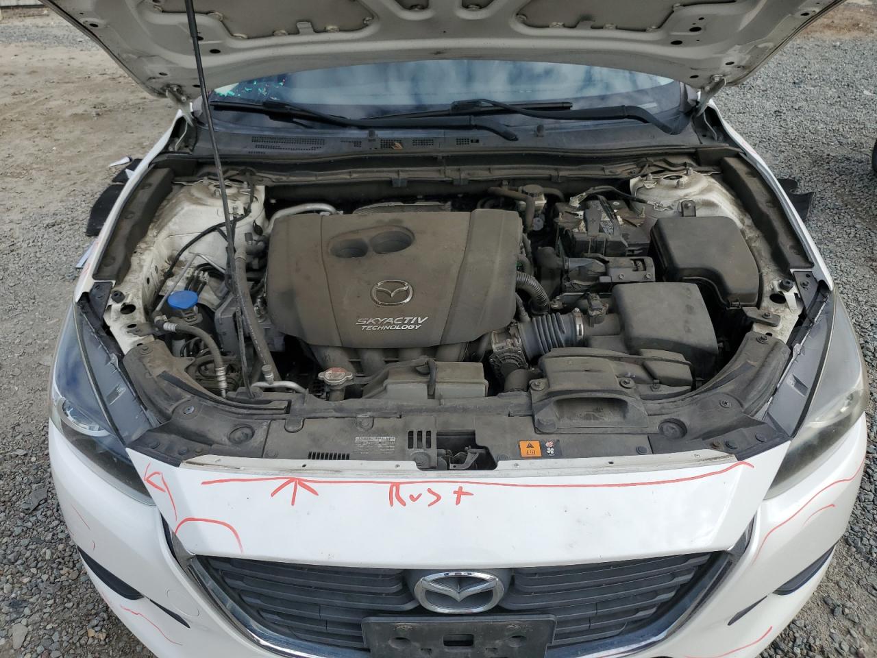 2017 Mazda 3 Sport VIN: 3MZBN1U76HM154693 Lot: 81617935