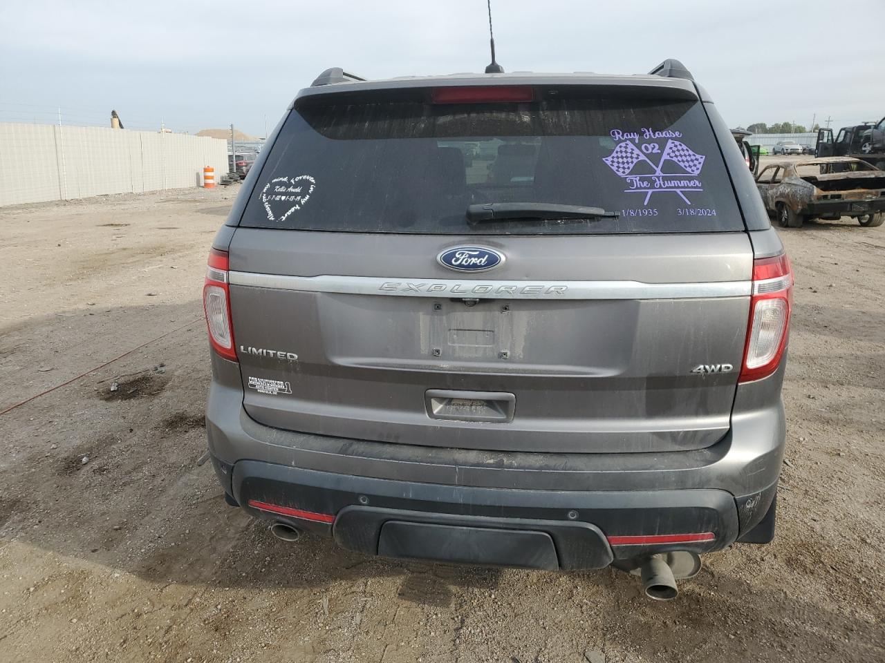 2012 Ford Explorer Limited VIN: 1FMHK8F86CGA08717 Lot: 81882455