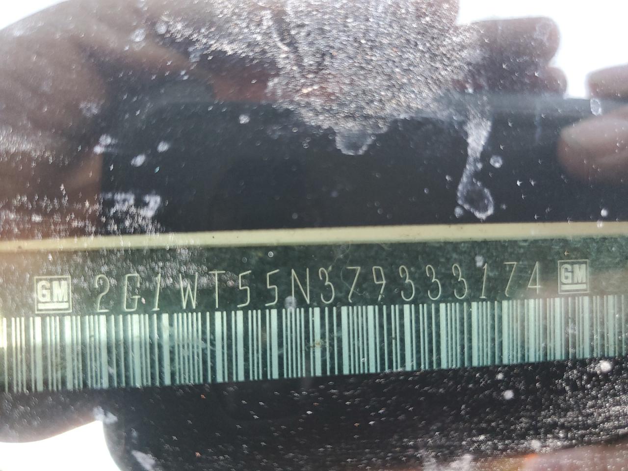 2007 Chevrolet Impala Lt VIN: 2G1WT55N379333174 Lot: 80868135