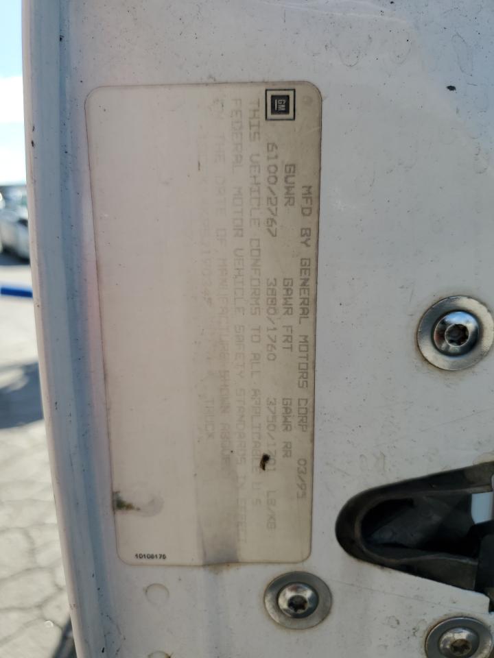 1995 Chevrolet Gmt-400 K1500 VIN: 1GCEK14K9SZ190347 Lot: 84213125