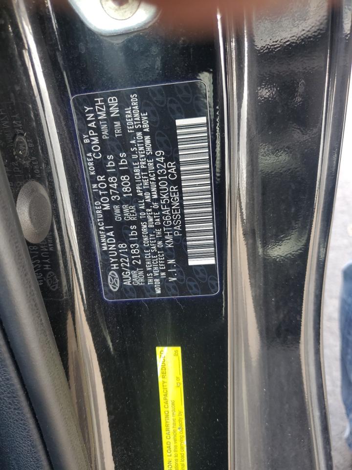 2019 Hyundai Veloster Base VIN: KMHTG6AF5KU013249 Lot: 84458875