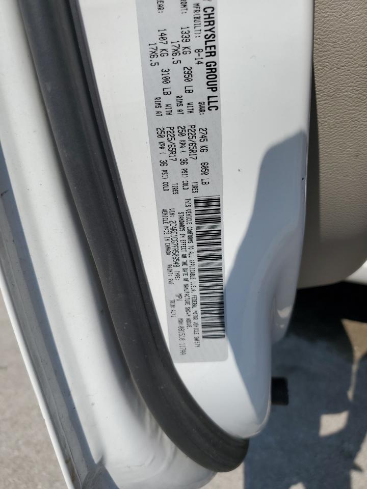 2015 Chrysler Town & Country Touring L VIN: 2C4RC1CG7FR56548 Lot: 80140275