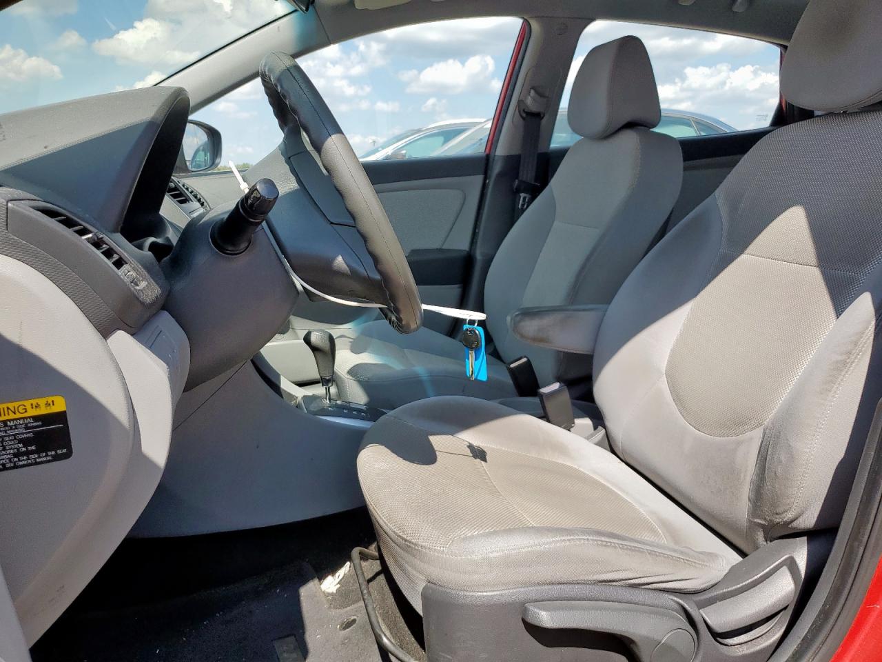 2012 Hyundai Accent Gls VIN: KMHCT5AE7CU009363 Lot: 84056495