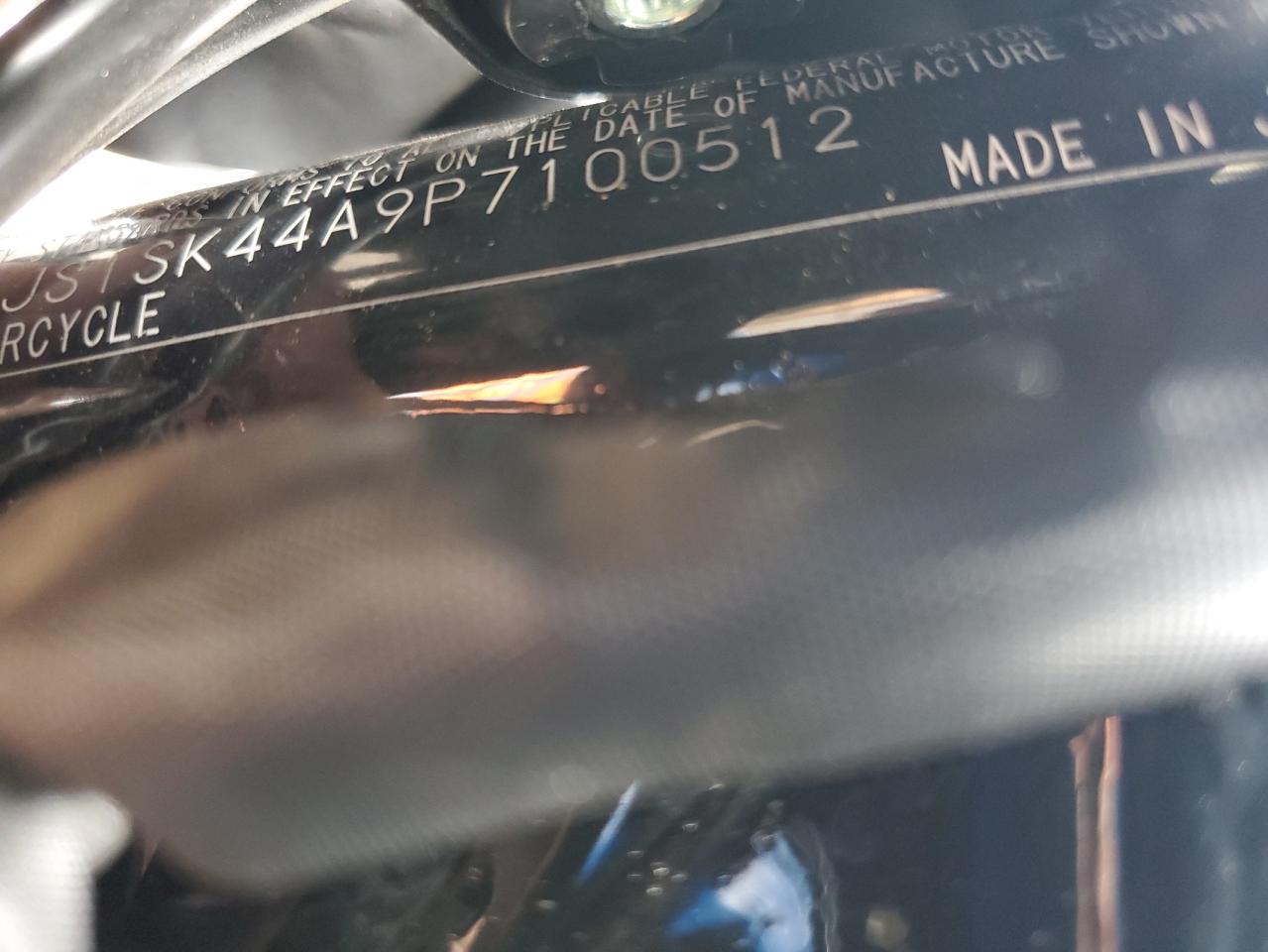 2023 Suzuki Dr-Z400 Sm VIN: JS1SK44A9P7100512 Lot: 81636135