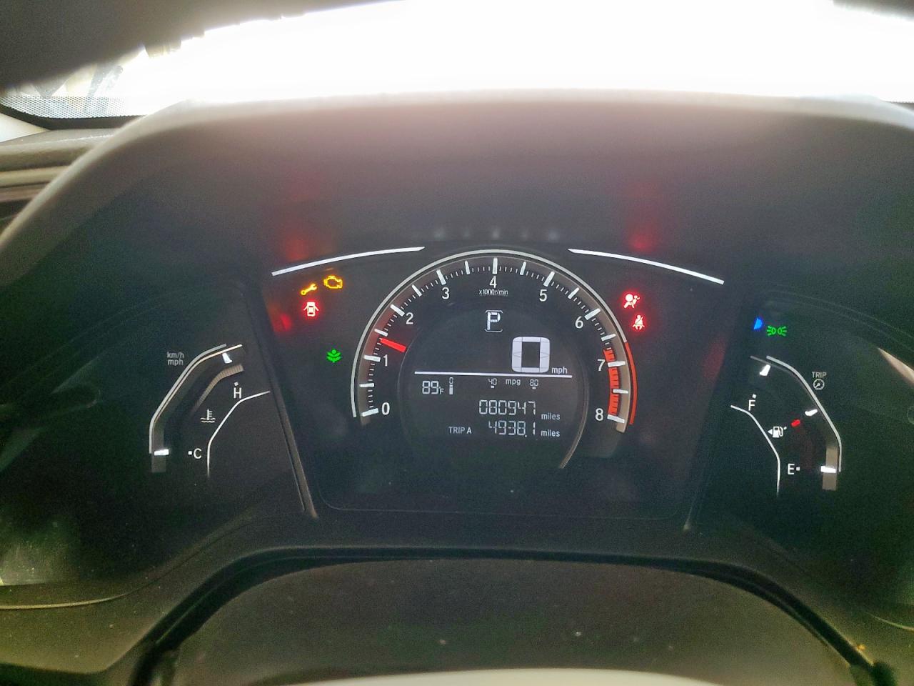 2018 Honda Civic Lx VIN: 2HGFC2F59JH504450 Lot: 80575625