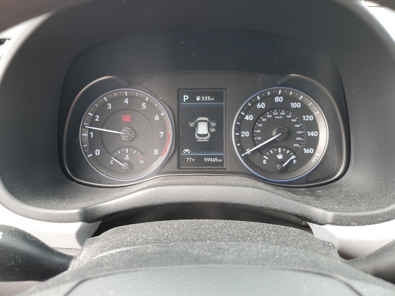 2021 Hyundai Kona Se VIN: KM8K1CAA4MU709541 Lot: 81744275