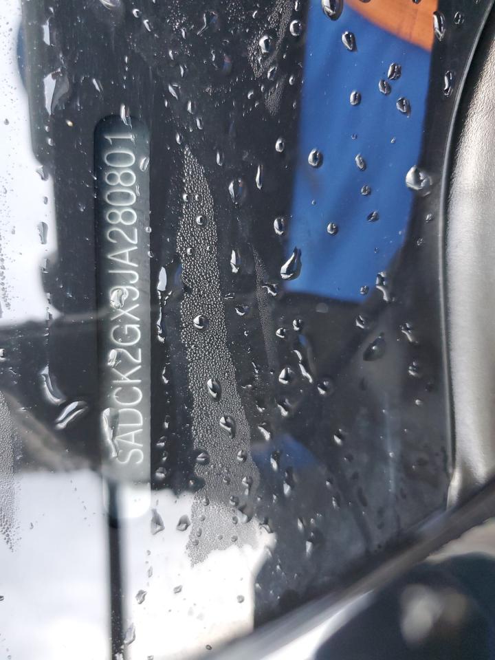 2018 Jaguar F-Pace Prestige VIN: SADCK2GX9JA280801 Lot: 82100615