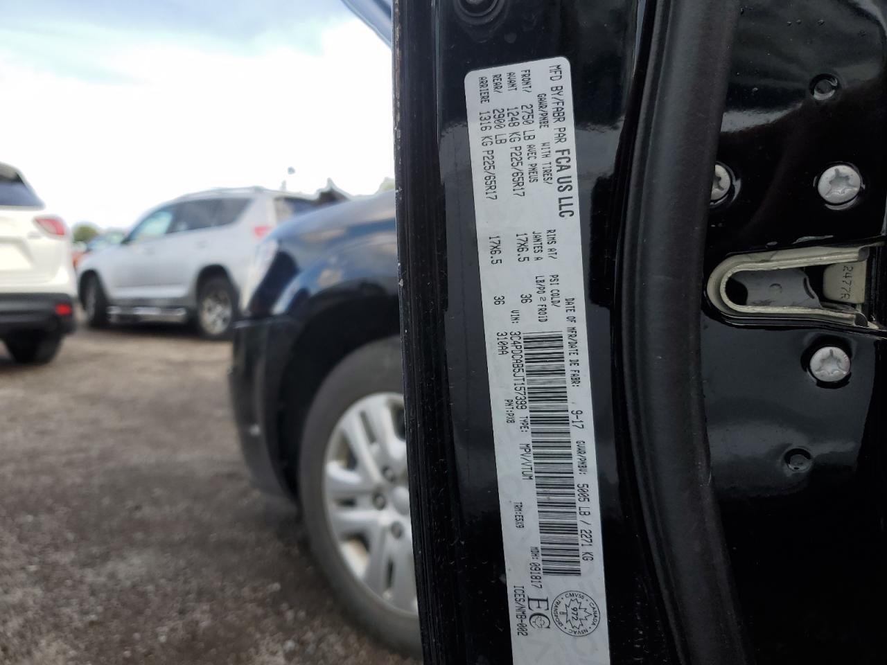 2018 Dodge Journey Se VIN: 3C4PDCAB5JT157399 Lot: 71086205