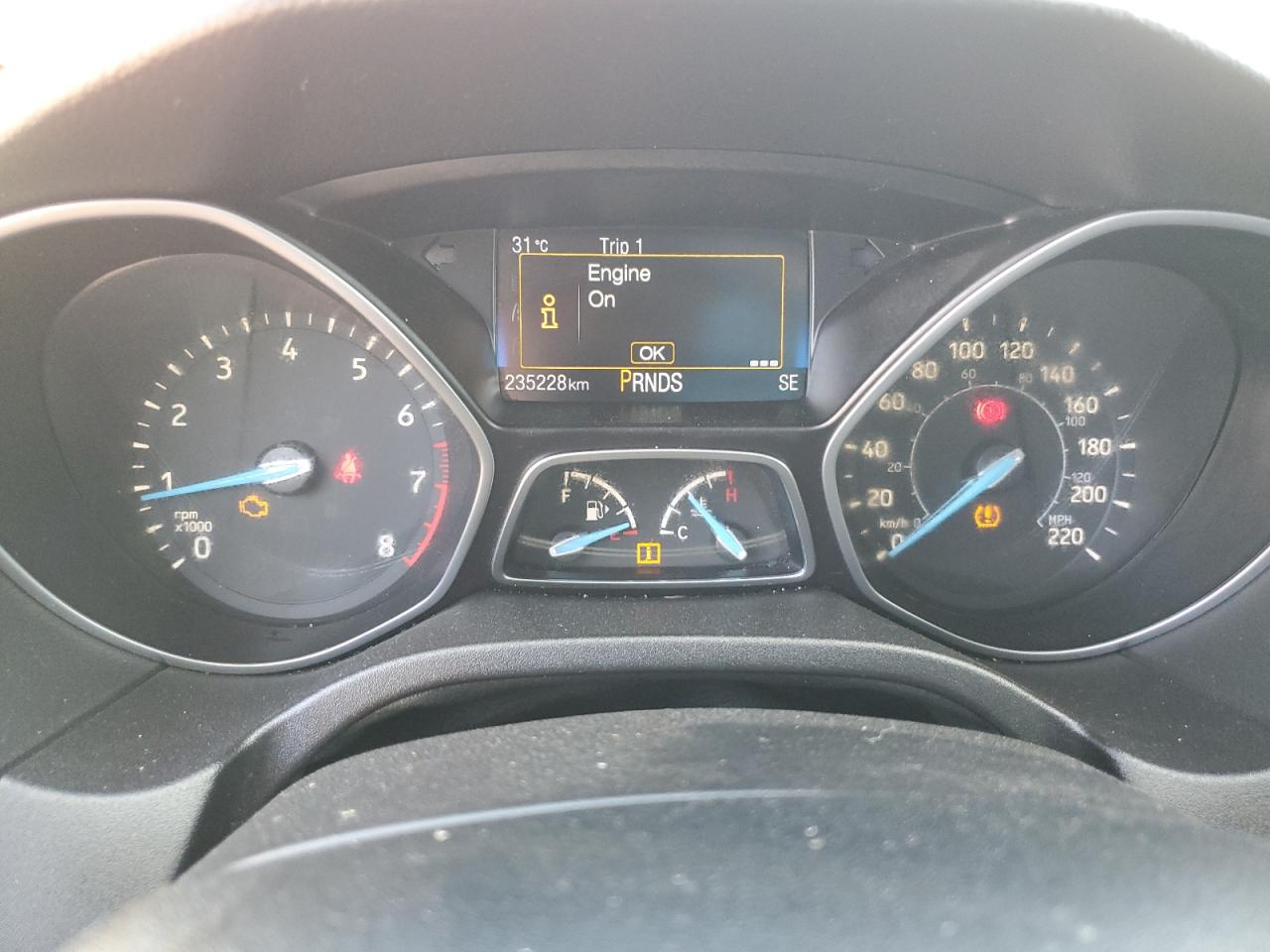 2016 Ford Focus Se VIN: 1FADP3KE8GL333617 Lot: 83924545