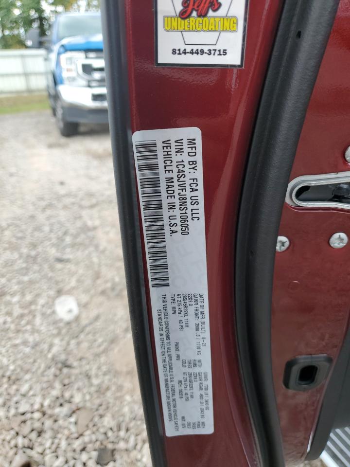 2022 Jeep Grand Wagoneer Series Ii VIN: 1C4SJVFJ8NS106050 Lot: 81053085