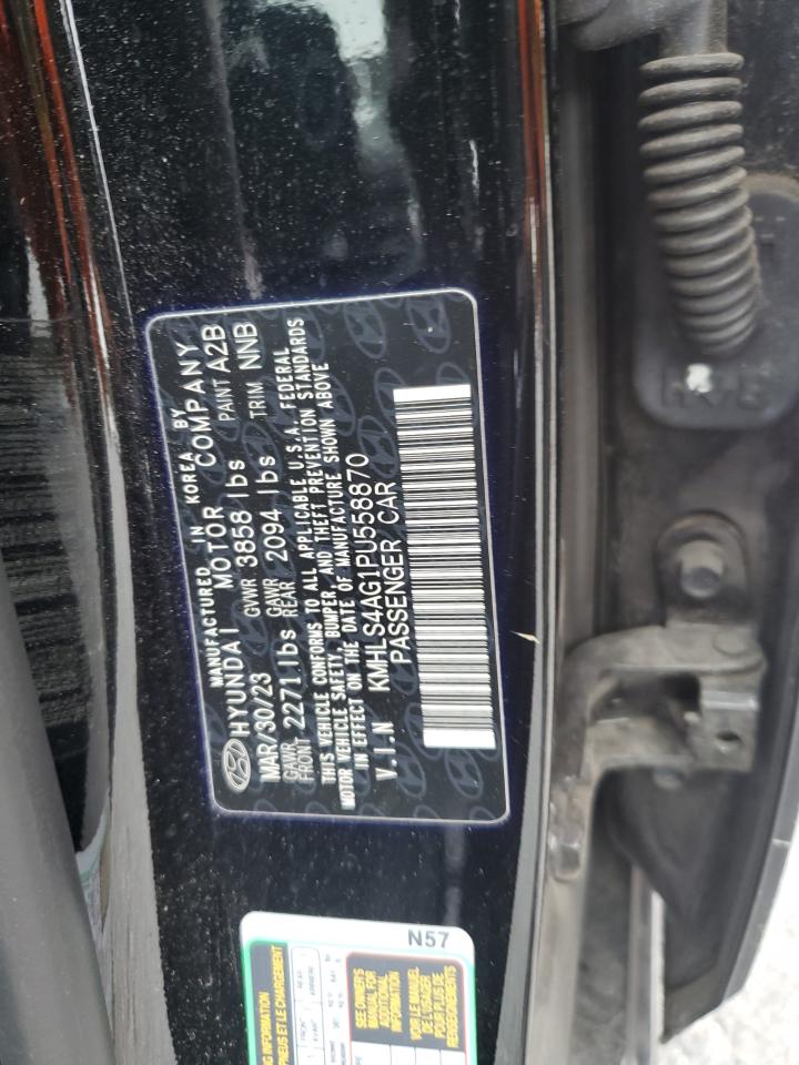 2023 Hyundai Elantra Sel VIN: KMHLS4AG1PU558870 Lot: 82102675