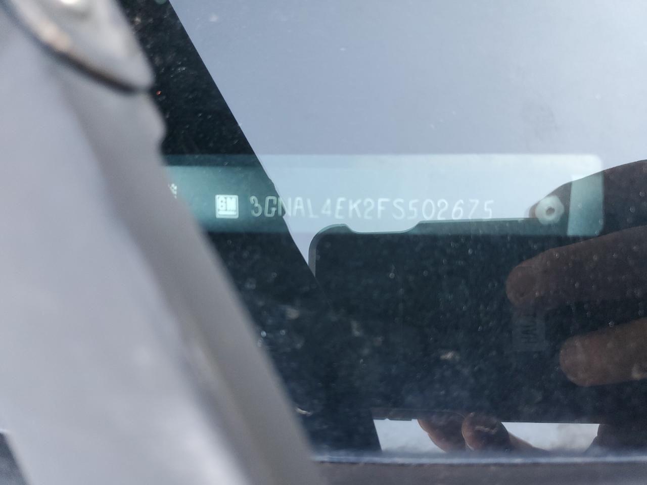 2015 Chevrolet Captiva Ltz VIN: 3GNAL4EK2FS502675 Lot: 81544645