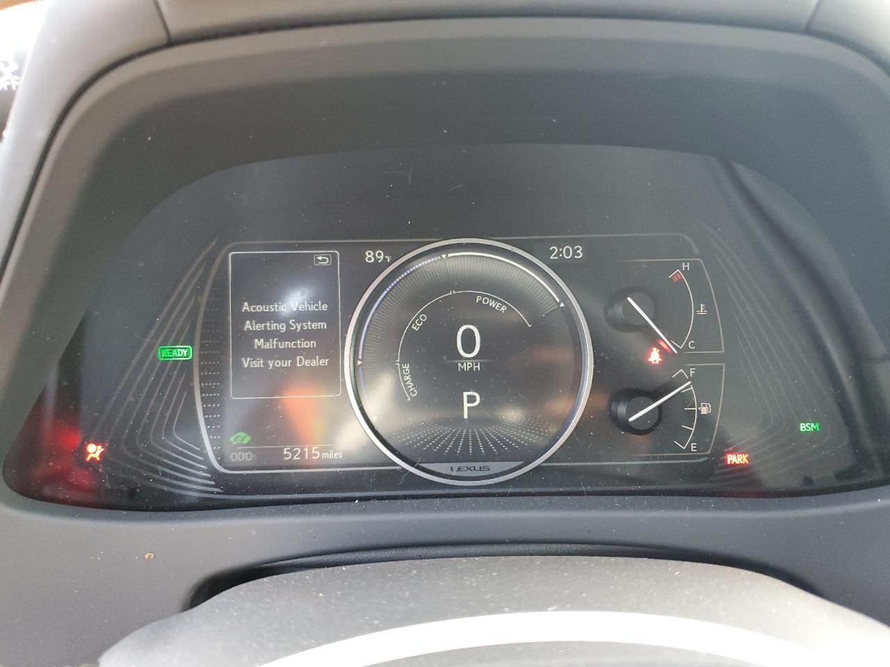 2024 Lexus Ux 250H Base VIN: JTHB9JBH3R2071121 Lot: 71071425