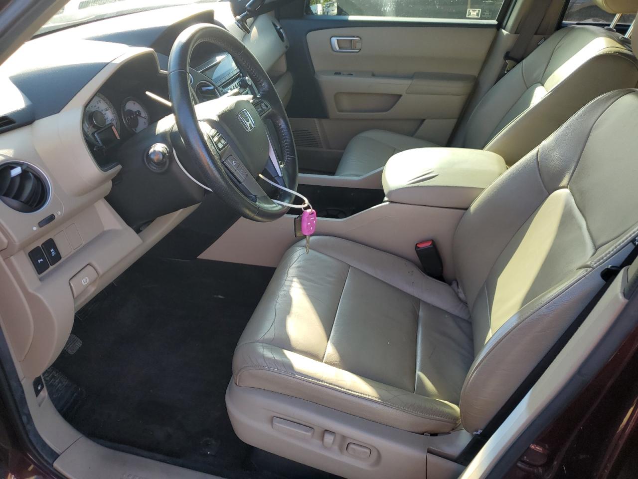 2012 Honda Pilot Touring VIN: 5FNYF3H94CB021266 Lot: 80981085