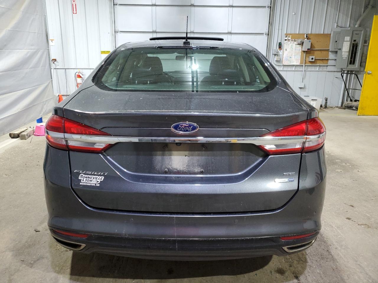 2017 Ford Fusion Se VIN: 3FA6P0T93HR165624 Lot: 71652755