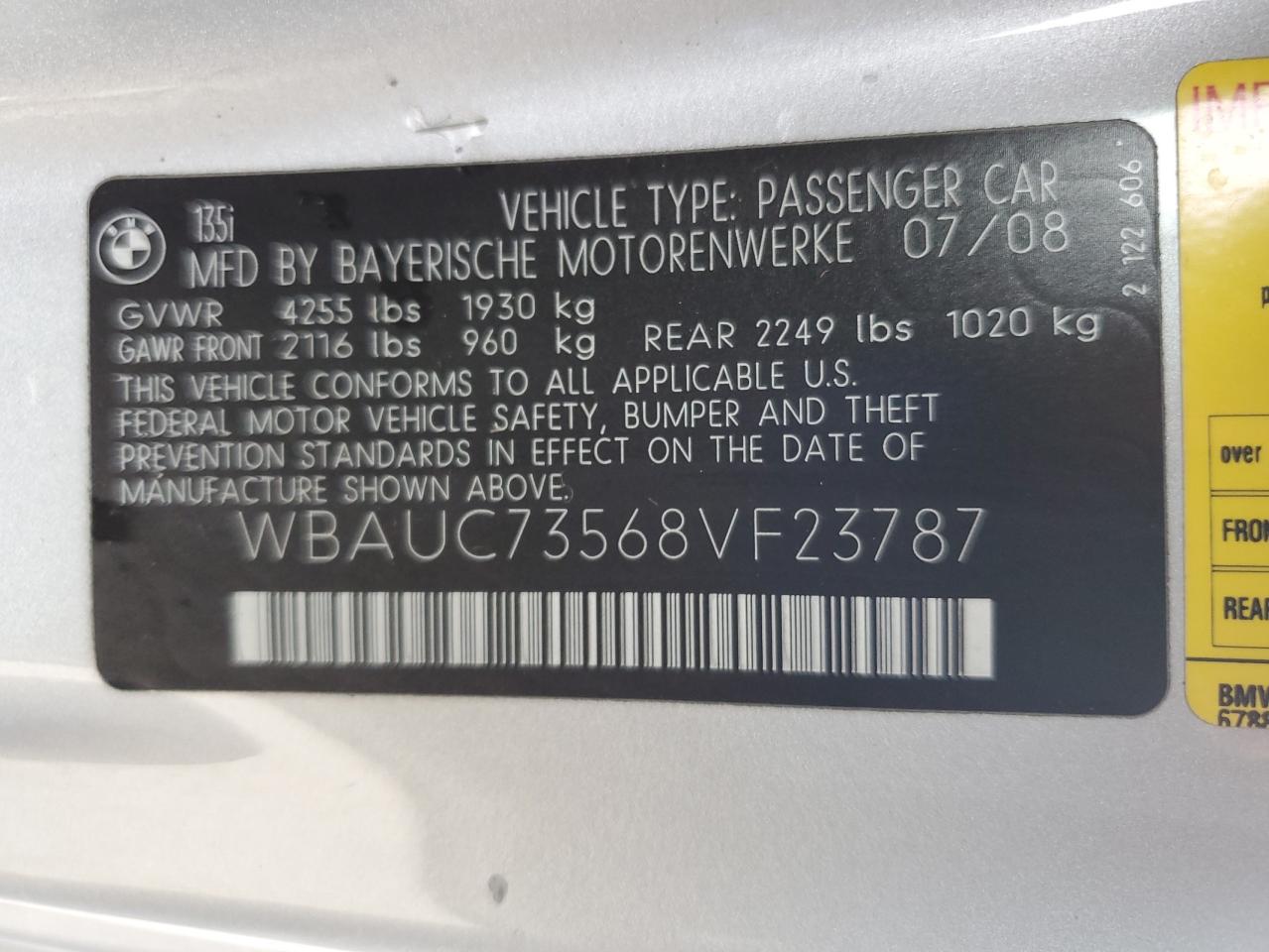 I (E81/E82/E87/E88) I (E81/E82/E87/E88)