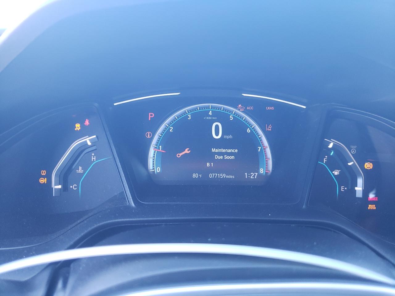 2019 Honda Civic Lx VIN: 2HGFC2F63KH562757 Lot: 71847675