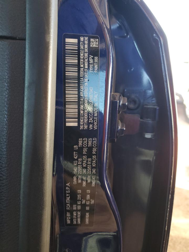 2018 Jeep Renegade Latitude VIN: ZACCJABB2JPH87043 Lot: 68686585