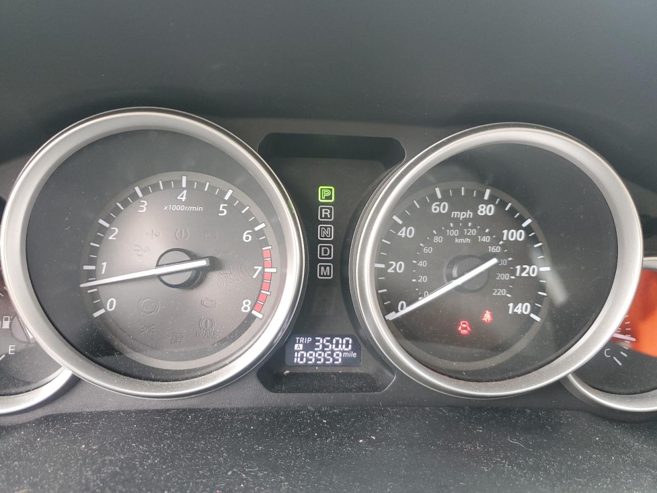 2013 Mazda Cx-9 Touring VIN: JM3TB2CA8D0402644 Lot: 83924705