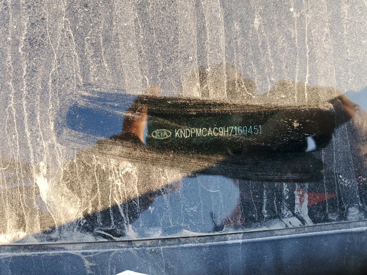 2017 Kia Sportage Lx VIN: KNDPMCAC9H7169451 Lot: 80487615