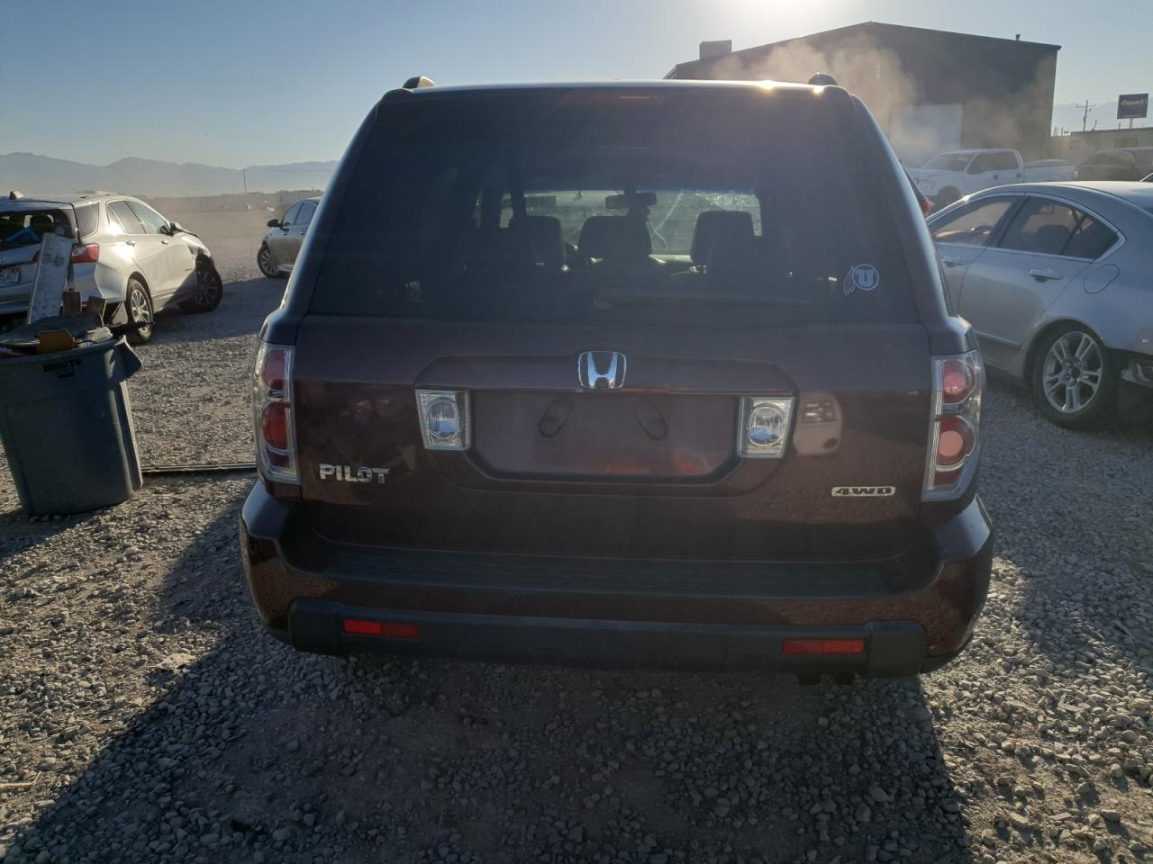 2007 Honda Pilot Exl VIN: 2HKYF18567H535368 Lot: 84218325