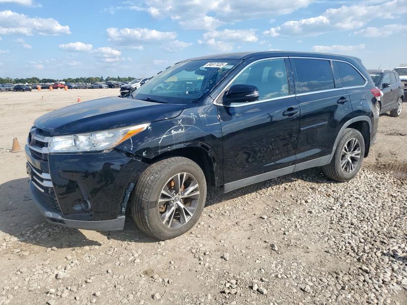  TOYOTA HIGHLANDER 2019 Черный
