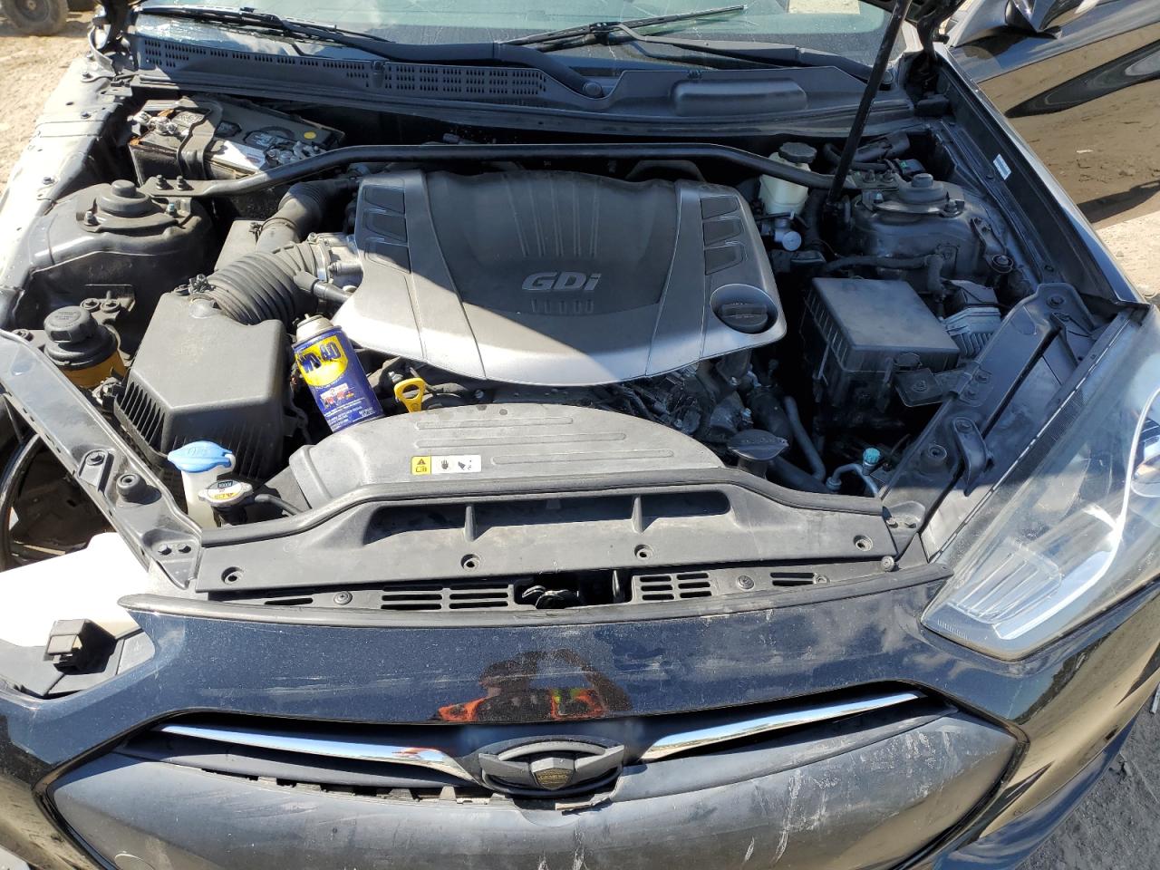 2015 Hyundai Genesis Coupe 3.8L VIN: KMHHU6KJ3FU122087 Lot: 71317885