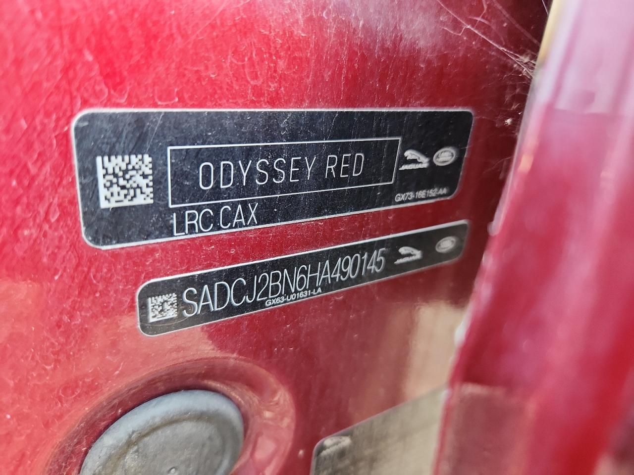 2017 Jaguar F-Pace Premium VIN: SADCJ2BN6HA490145 Lot: 83805205