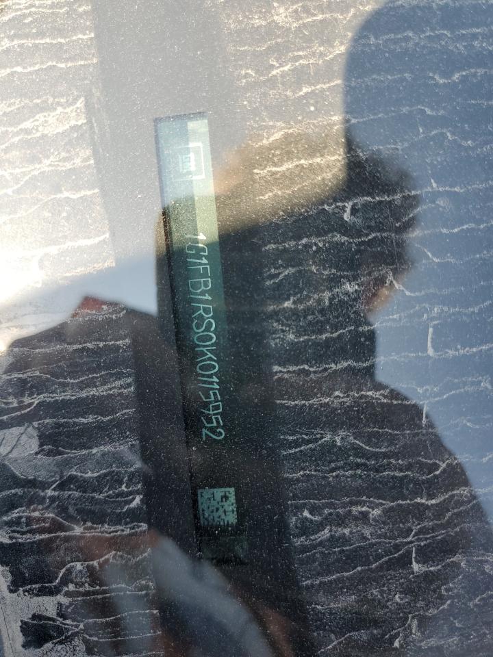 2019 Chevrolet Camaro Ls VIN: 1G1FB1RS0K0115952 Lot: 80078835